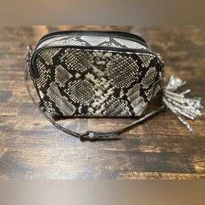 Aldo faux snakeskin crossbody purse